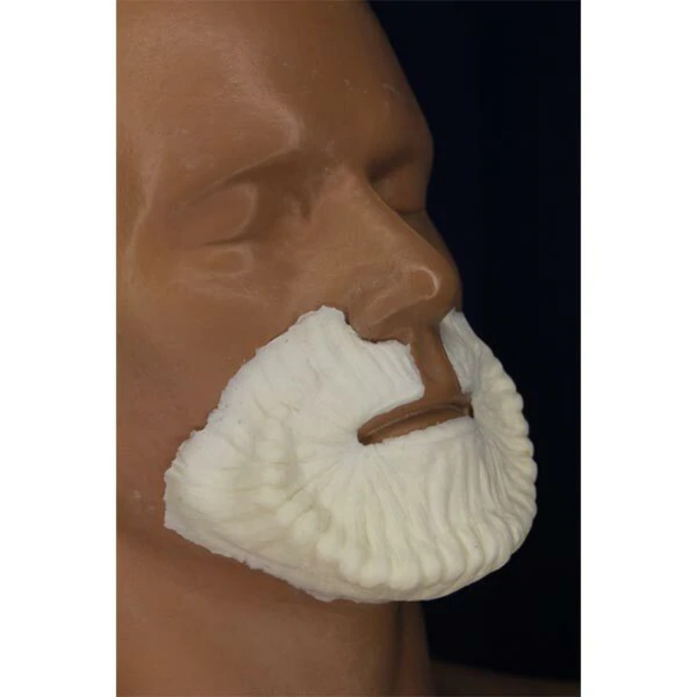 Rubber Wear Wrinkled Alien Chin Foam Latex Prosthetic Appliance for SFX/Cosplay