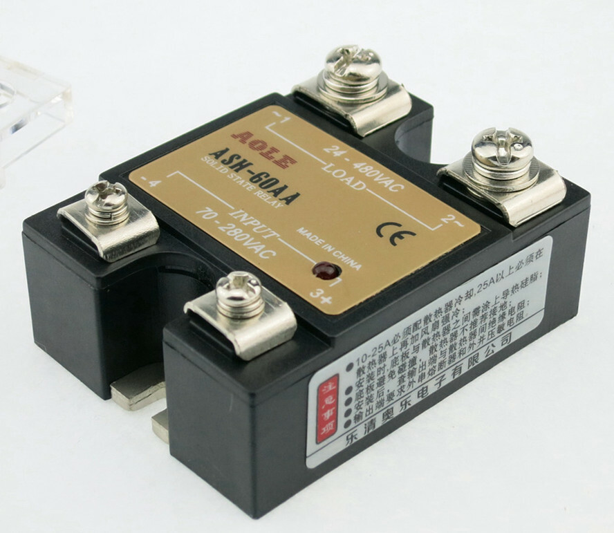AC AC 70 280VAC Single Phase AC Solid State Relay