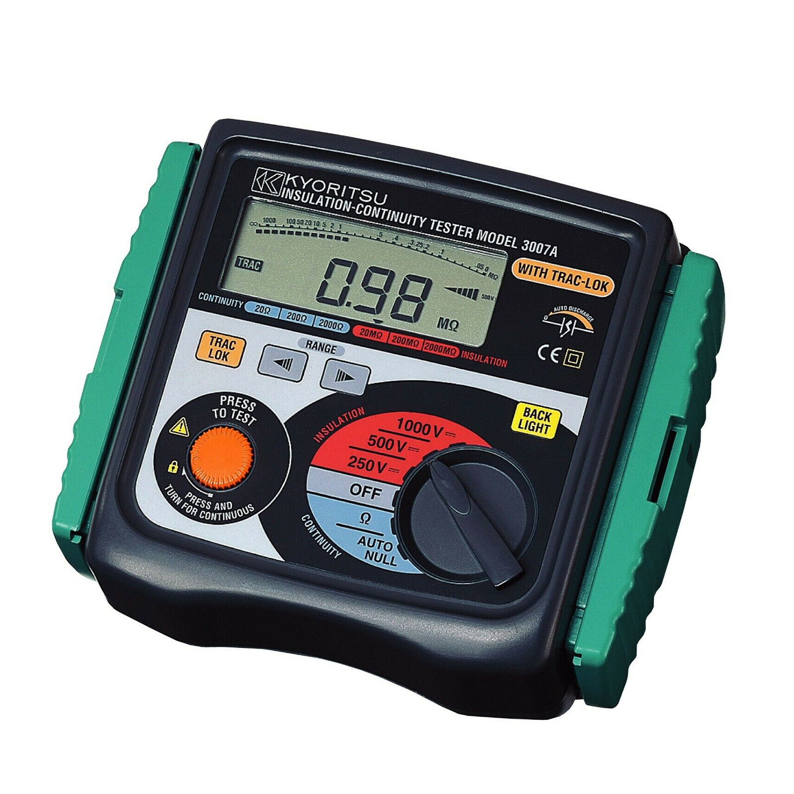 KYORITSU 3007A Digital Insulation/Continuity Testers with Backlight ✦KD