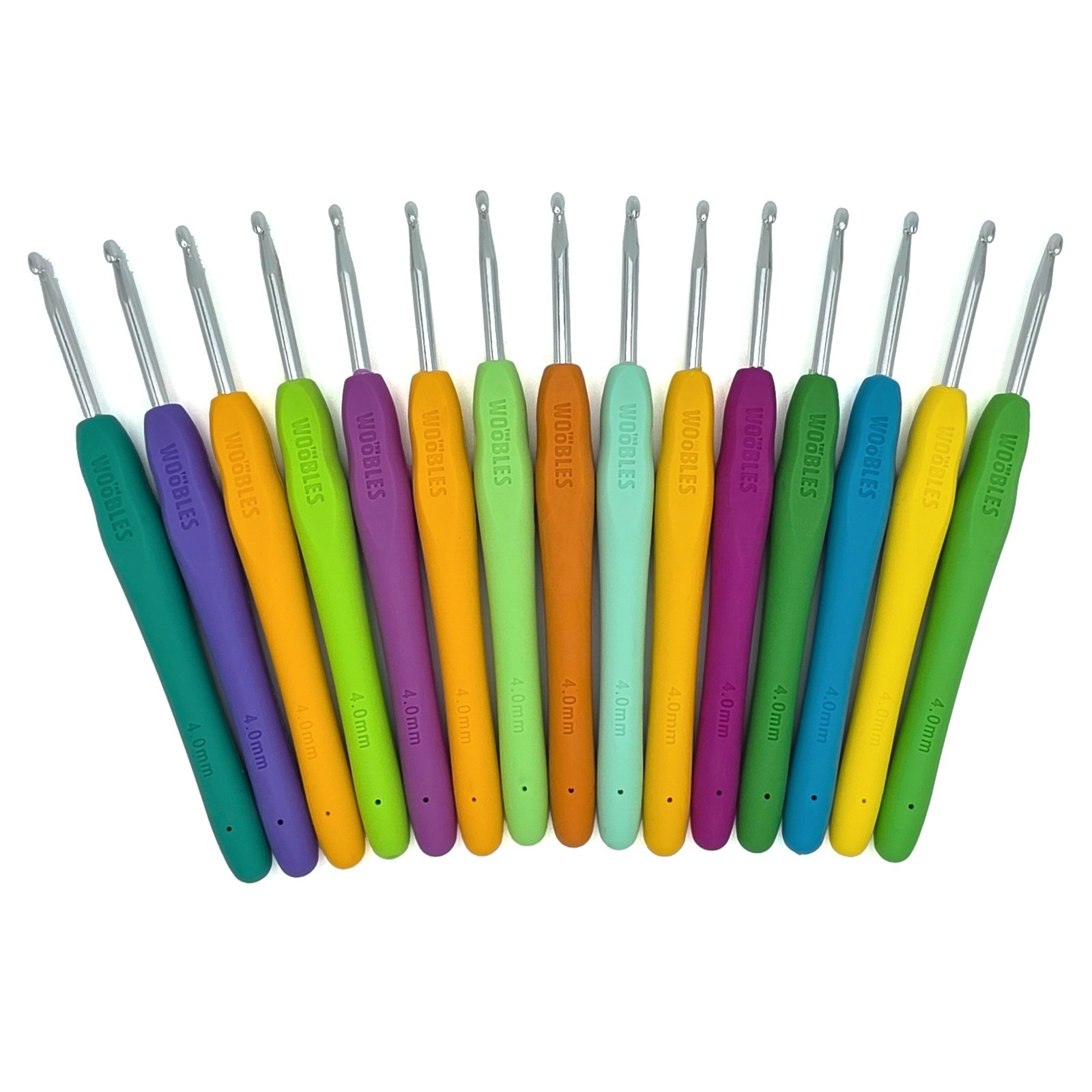 Woobles 4mm Crochet Hooks • NEW • CHOOSE YOUR NAME OR FAVORITE COLOR!!