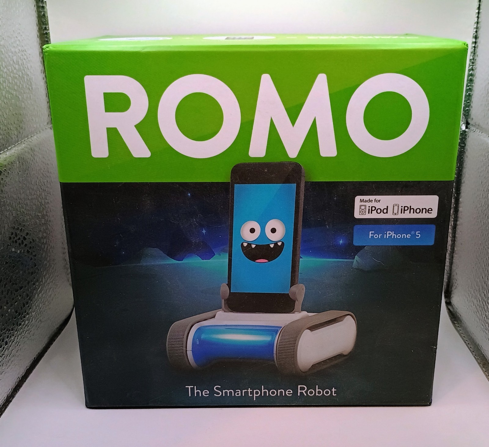Untested Romo ROMO3L Smartphone Controller Conrolled Robot For iPod iPhone 5