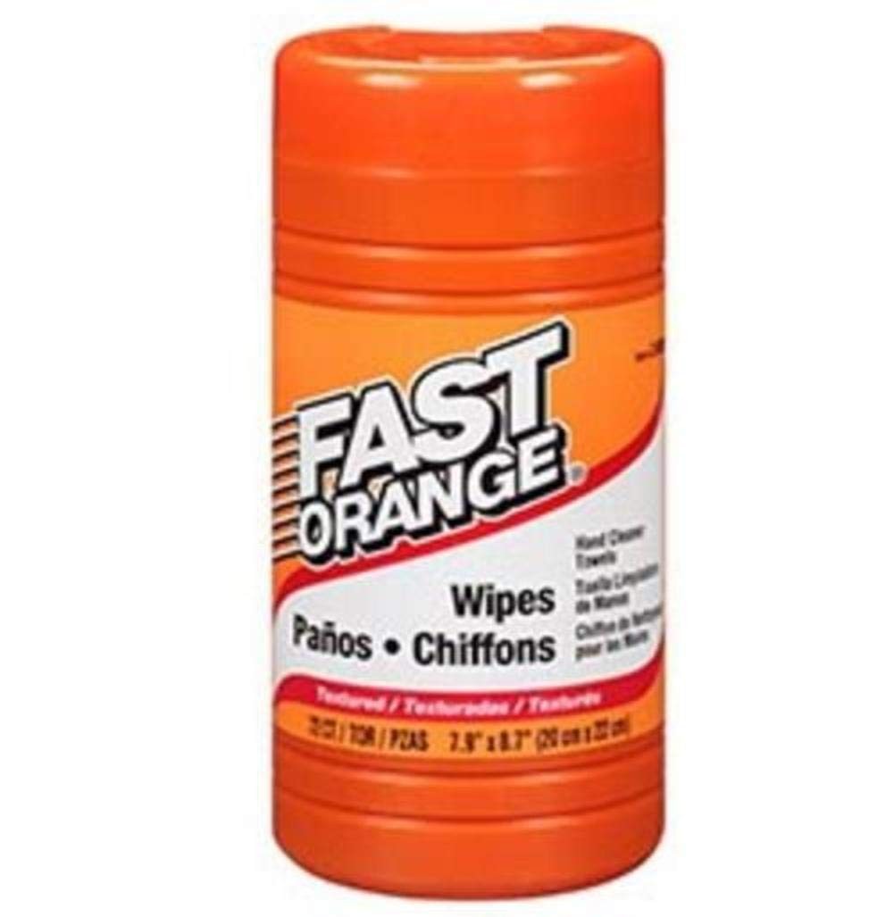 Permatex Fast Orange 25051 Hand Cleaner Wipes 72 Count Heavy Duty Cleaning Wipes
