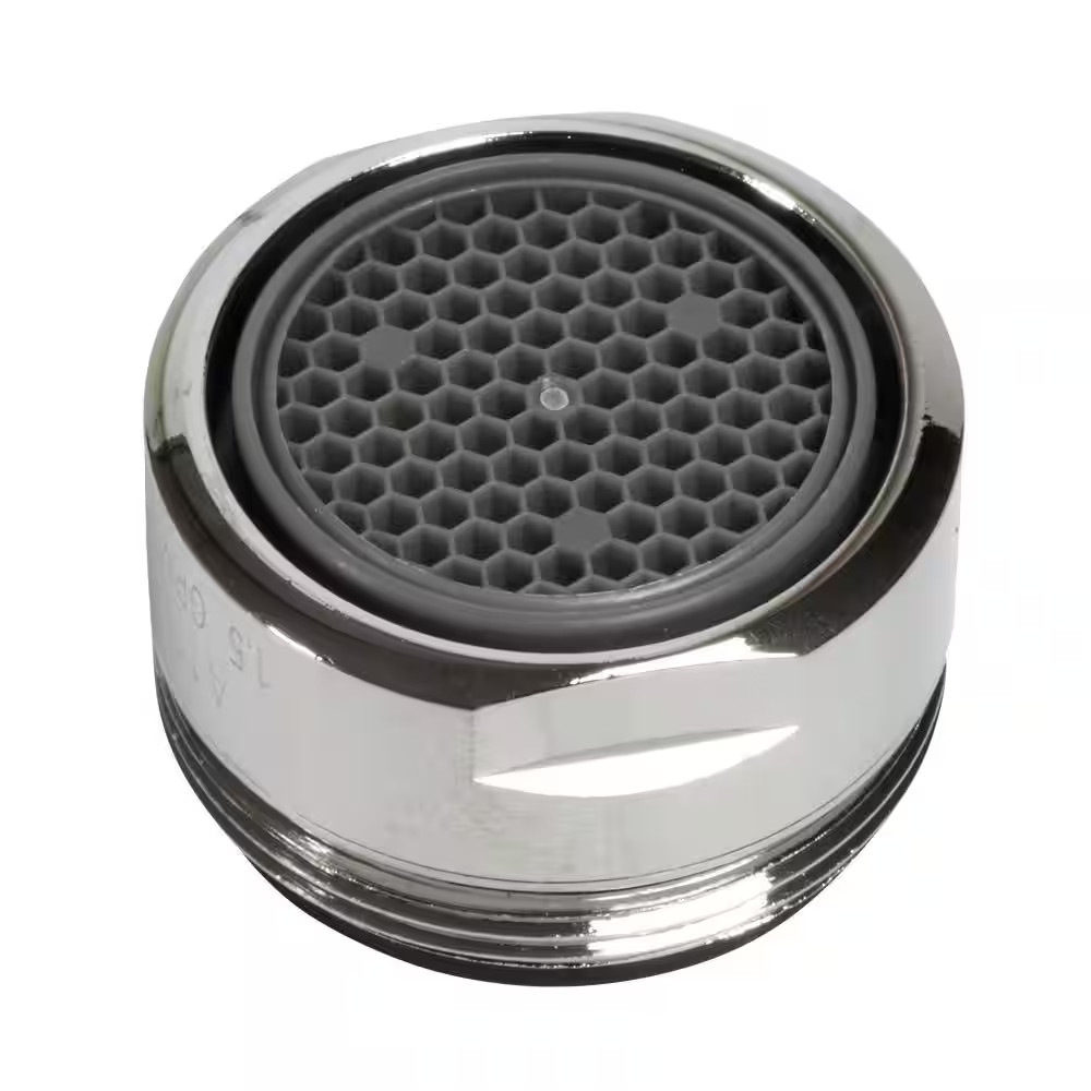 1.5 GPM Male 15/16 27 UNS Aerator, Polished Chrome
