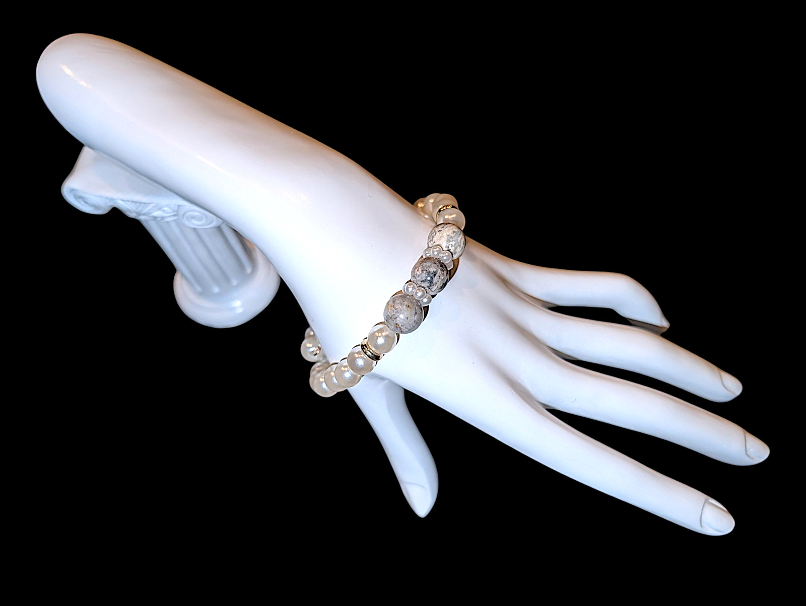Grey Moon Bracelet