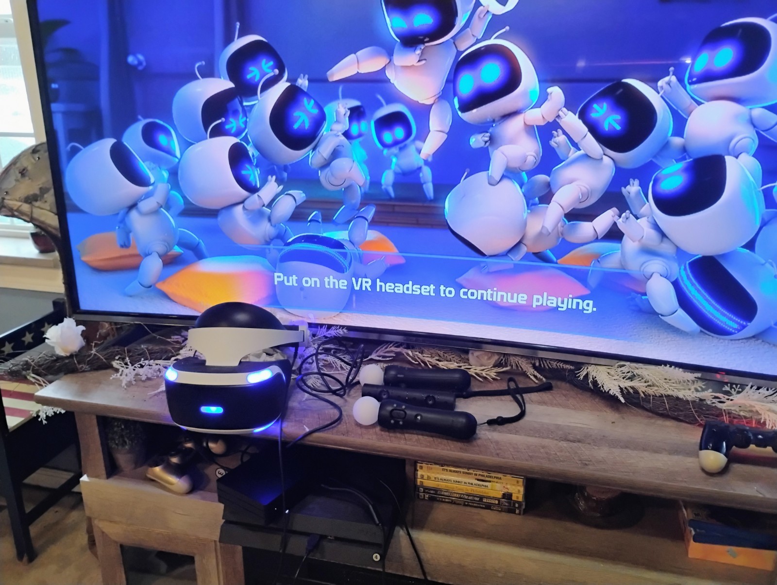 Sony PlayStation VR PS4 Headset Controller Camera Bundle Tested And Working