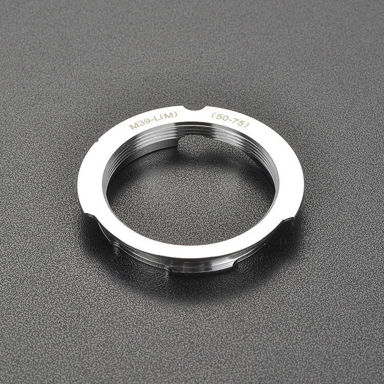 Adapter Copper 6-Bit Code Leica M39 LTM lens to M Mount L/M 50-75 35-135 28-90