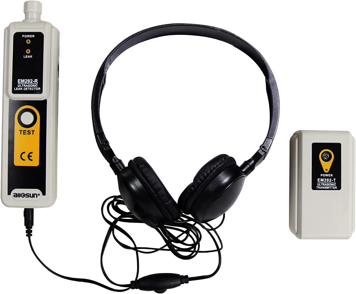 Gas Water Dust Leak Pressure Headphone Gas Liquid Leakage Monitor Accessory Kit