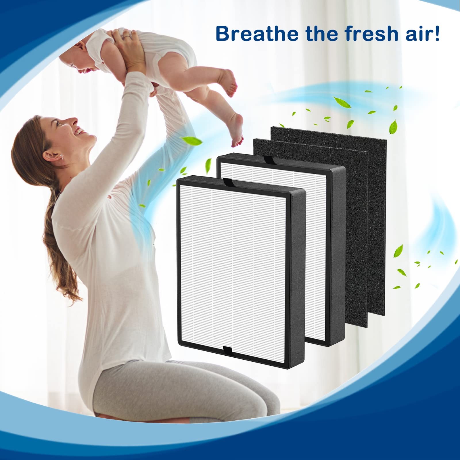 45i True HEPA Replacement Filter Compatible with BreatheSmart Flex and 45i Ai...