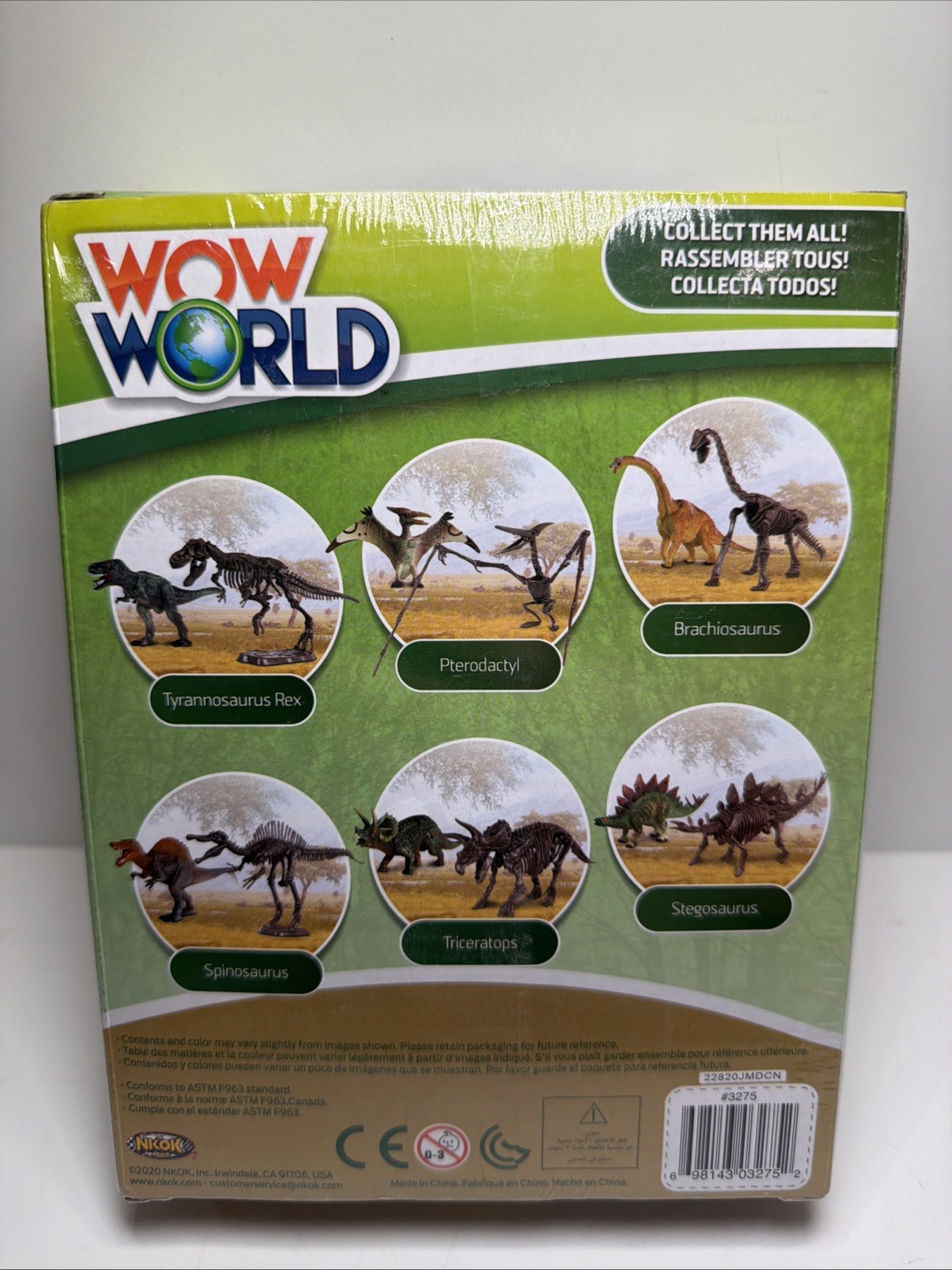 Wow World BRACHIOSAURUS Dino Dig STEM Model Kit Excavation Play Set NEW