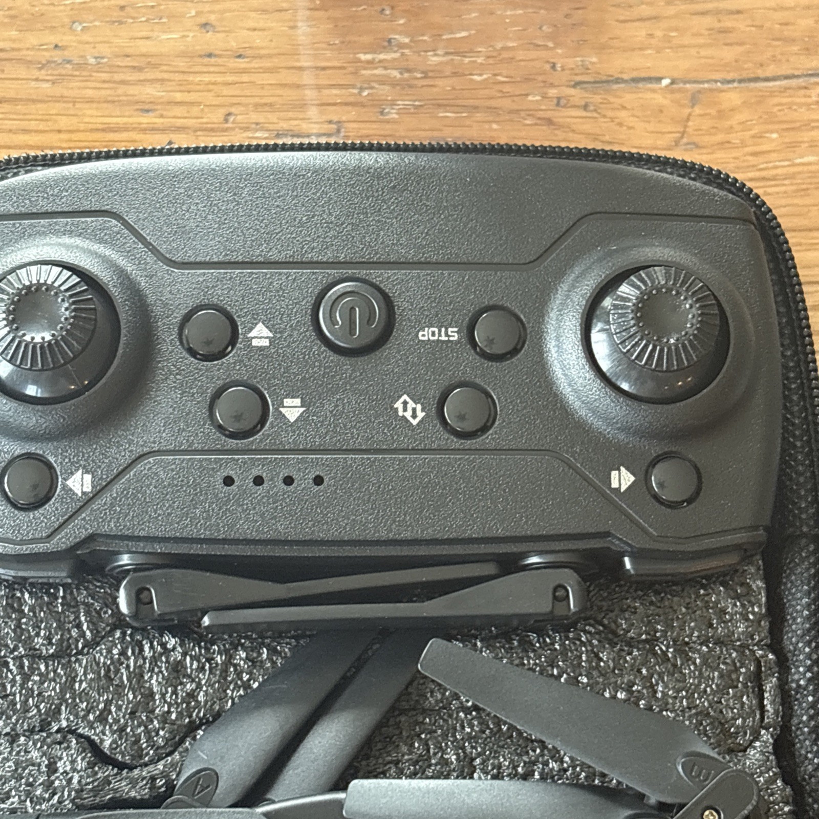 N602 Foldable RC Camera Drone NEW Open Box w/ Remote Case Accessories