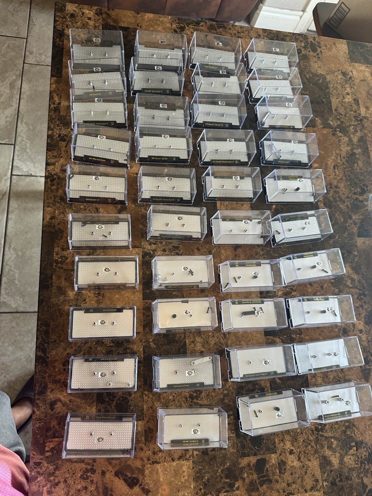 M2 Display Case Lot Of 40