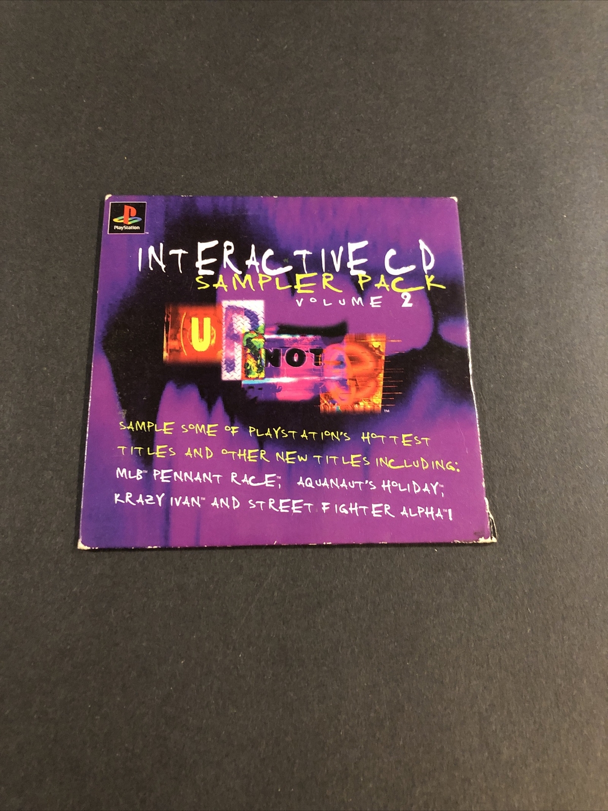 ps1 interactive sampler vol 2 case only Demo