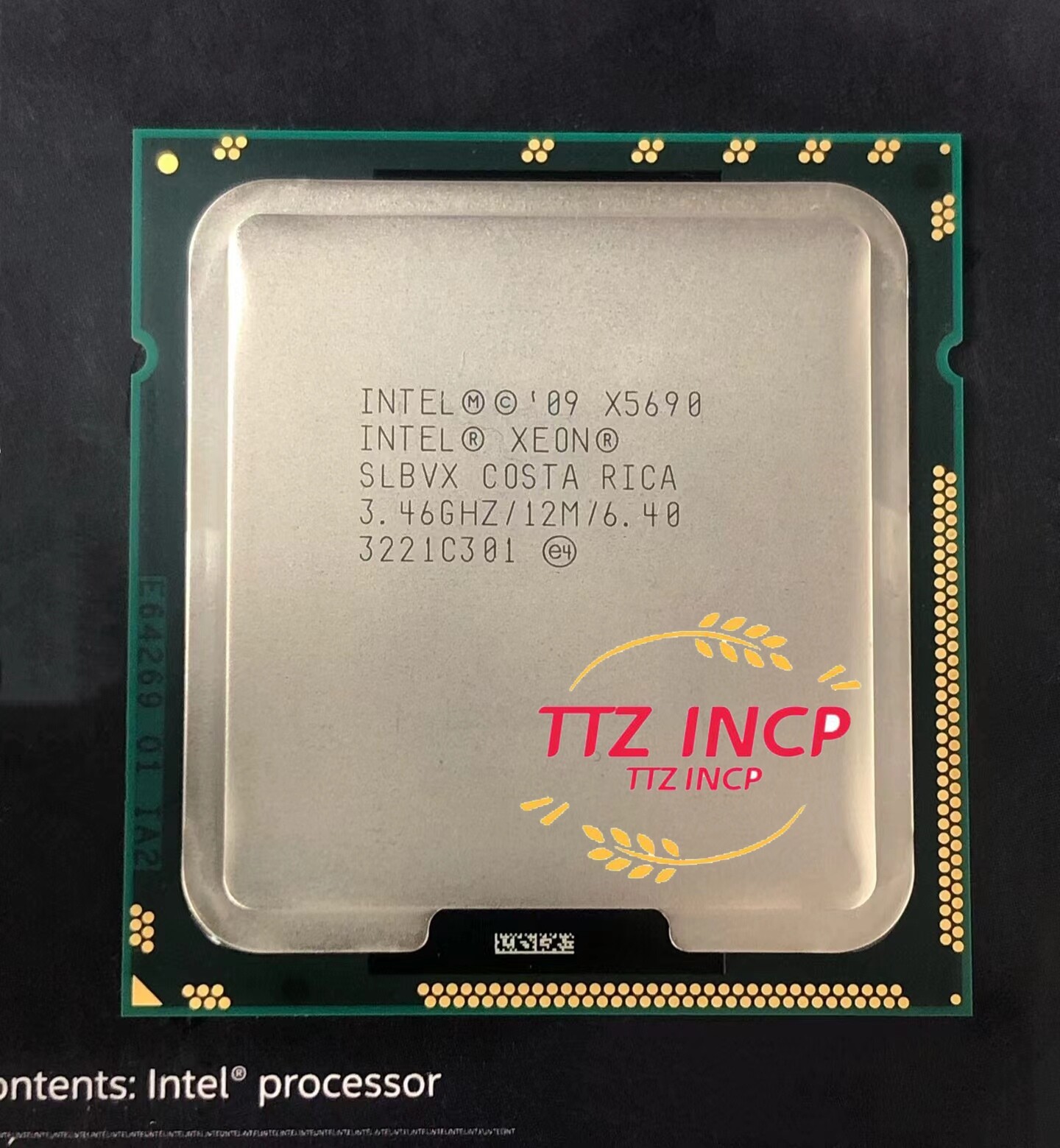 Intel Xeon X5690 LGA1366 CPU Processor 3.46GHz 6 Core 6.4G 12MB 1333GHz Tested