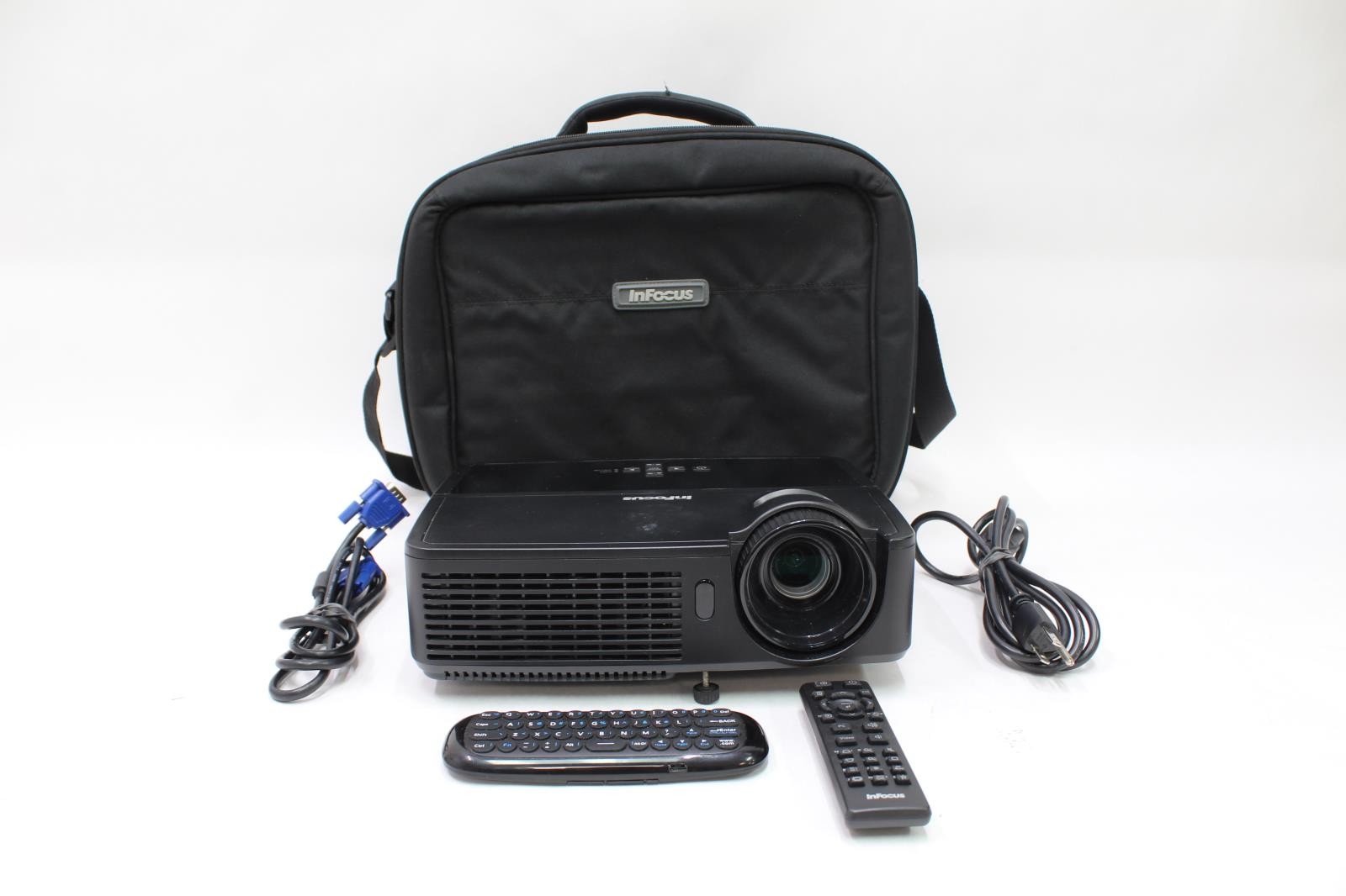 InFocus IN112 Portable DLP Projector, 3D ready, SVGA, 2700 Lumens