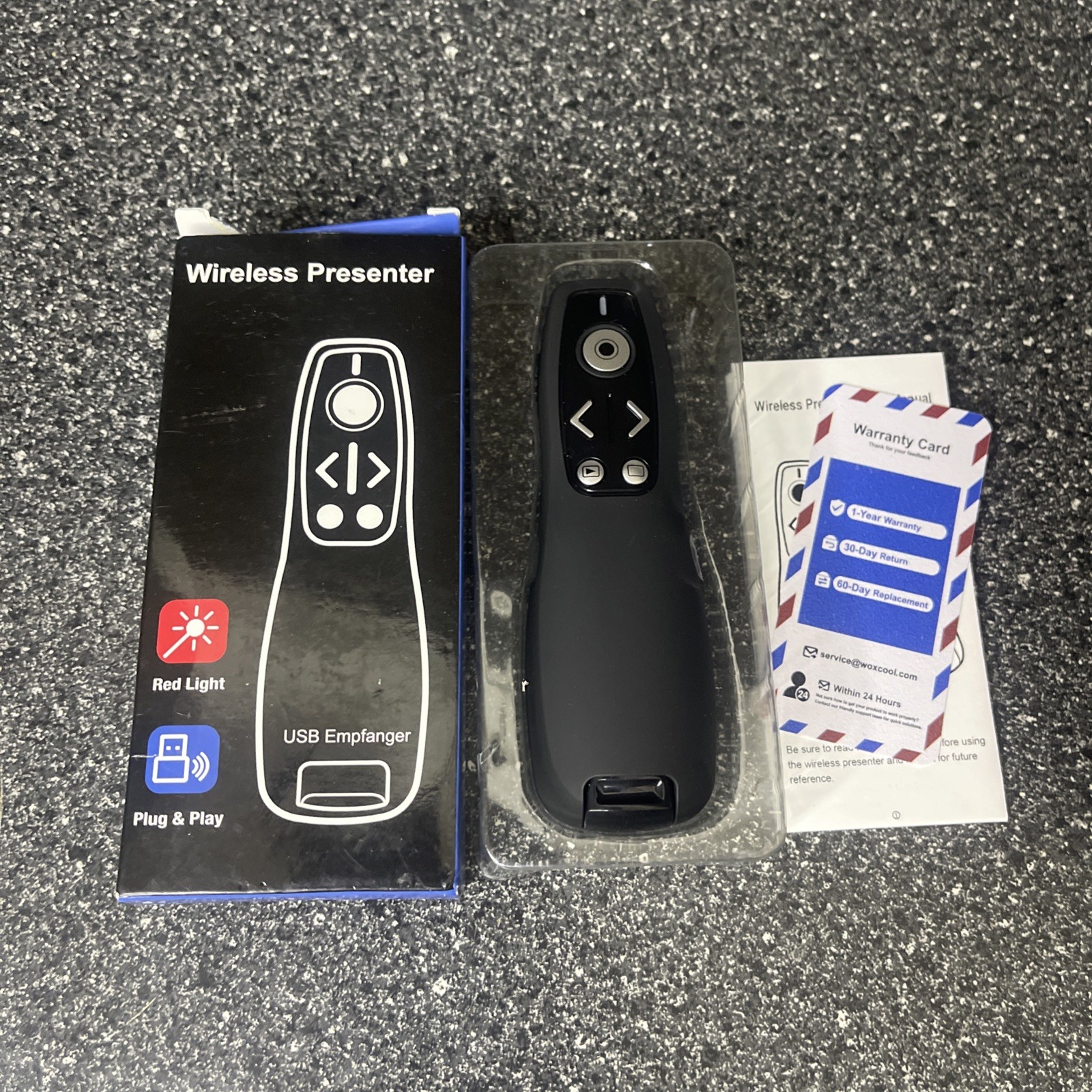 Power point Presentation Remote Control Wireless USB PPT Presenter Laser Pointer