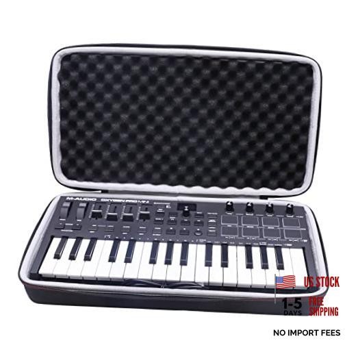 LTGEM Hard Case for M-Audio Oxygen Pro Mini – 32 Key USB MIDI Keyboard