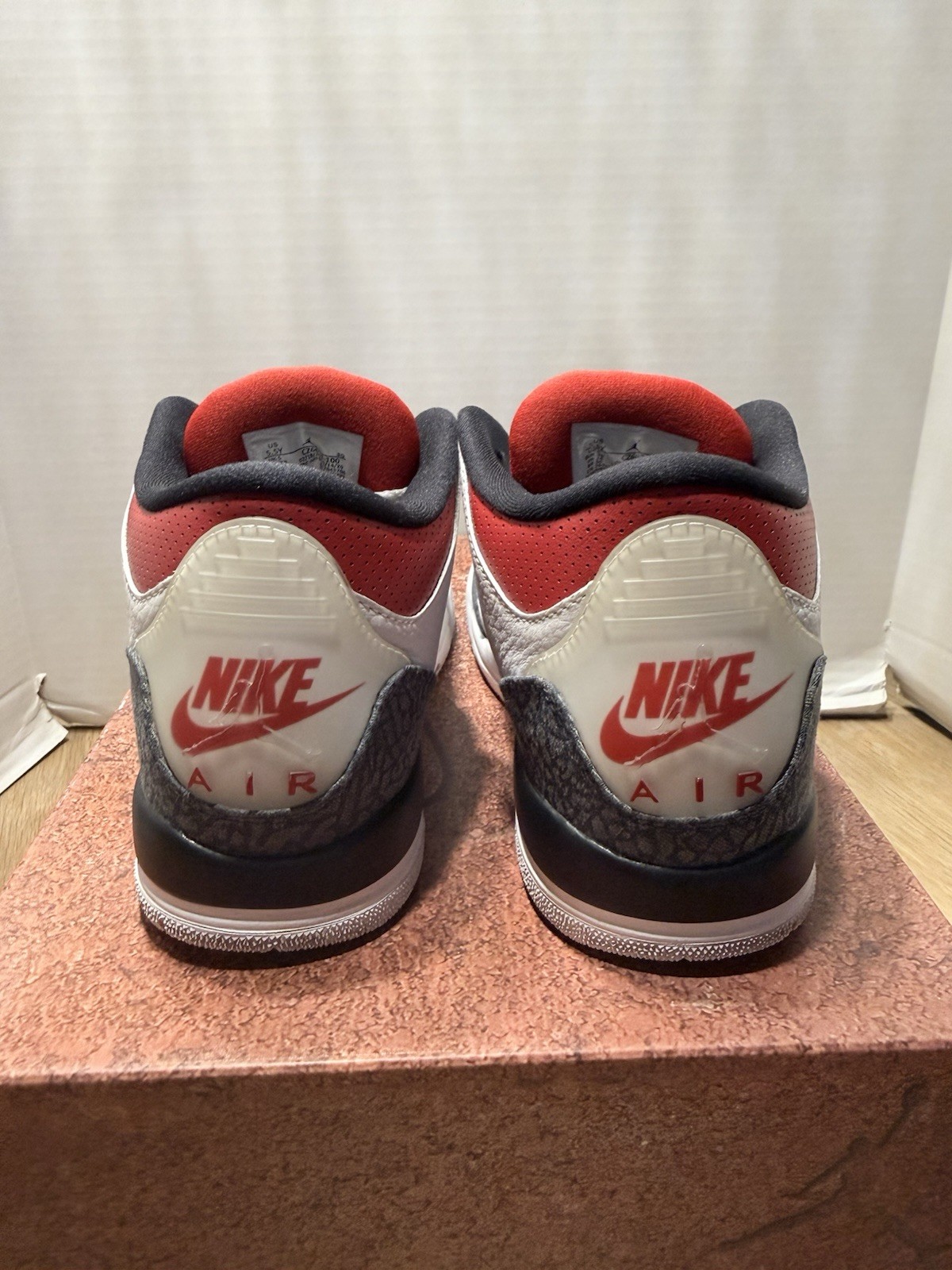 Size 5.5 - Jordan 3 Retro Denim SE Fire Red 2020