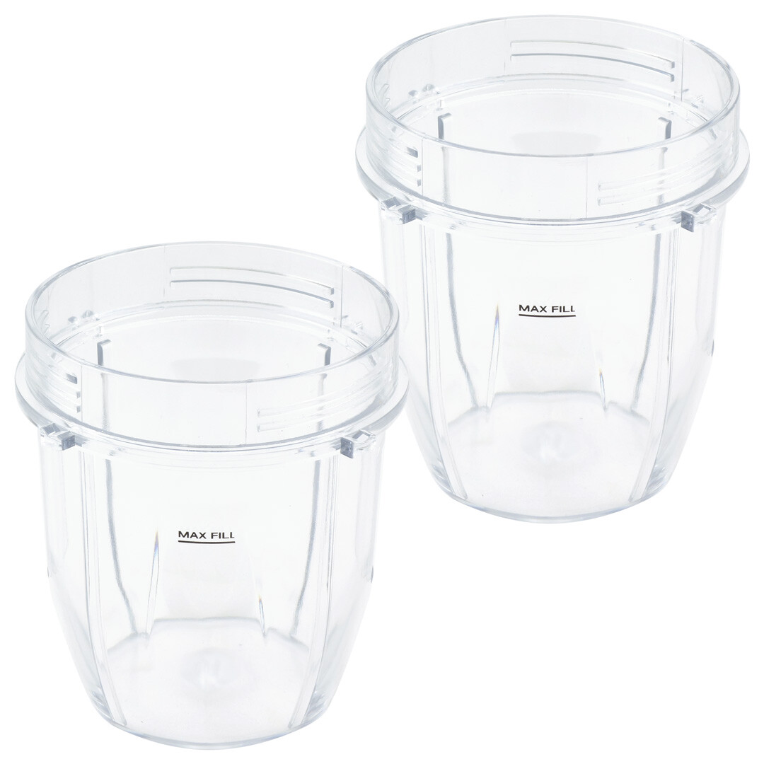2 Pack 12 oz Cup Replacement Part Compatible with Nutri Ninja Auto-iQ 426KKU450