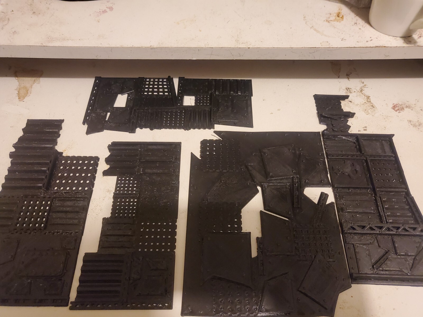 Wargaming Defense structure terrain kill team,