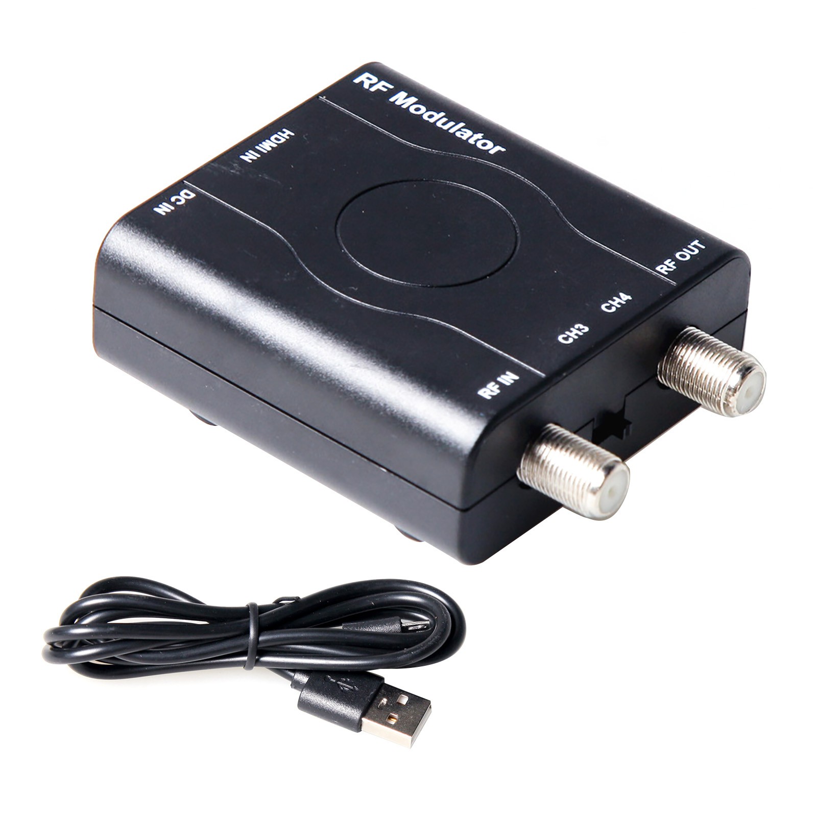 HDMI to RF Modulator HDM61 NTSC CH3/CH4 1080P HDCP1.4 for CCTV/DVR Game Console