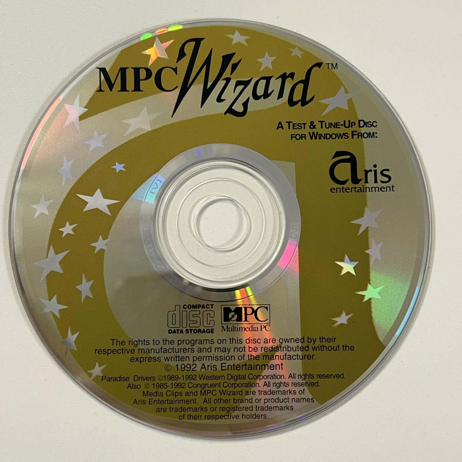 Vintage MPC Wizard Test & Tune-Up PC CD-ROM Diagnostic Windows 3.1 DOS