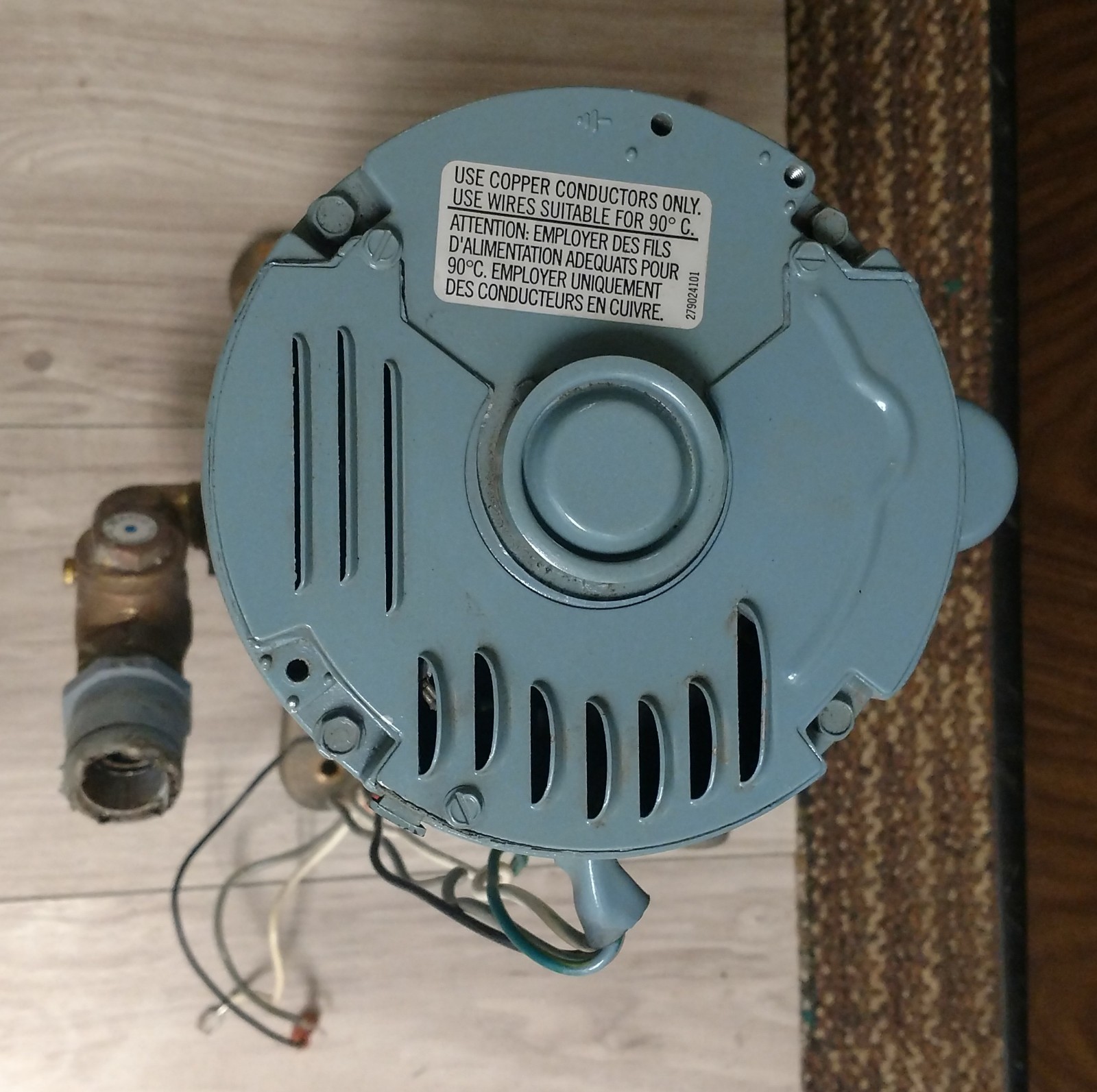 Air Techniques 2 HP Vacuum Motor (Model: 1093425401)
