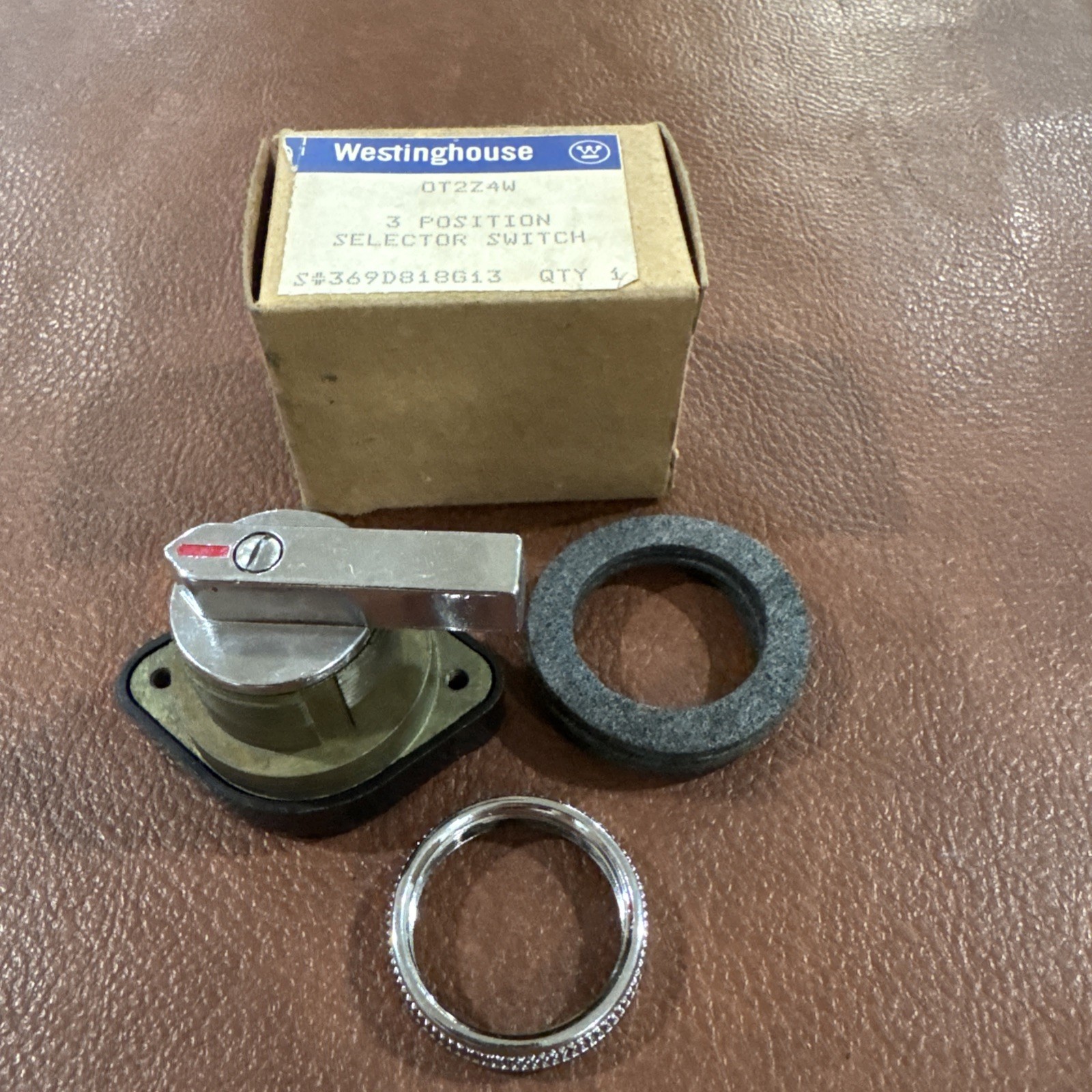 Westinghouse OT2Z4W 3 Position Selector Switch S369D818G13