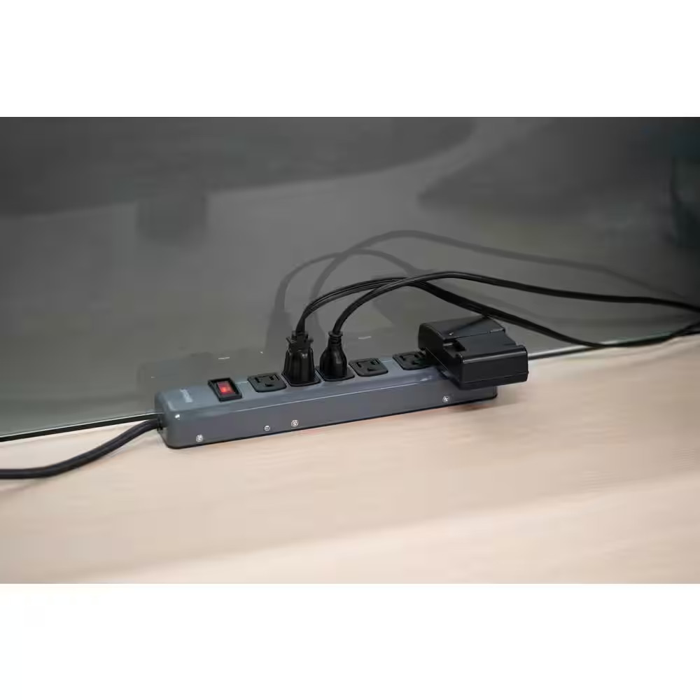 6-Outlet Metal Power Strip