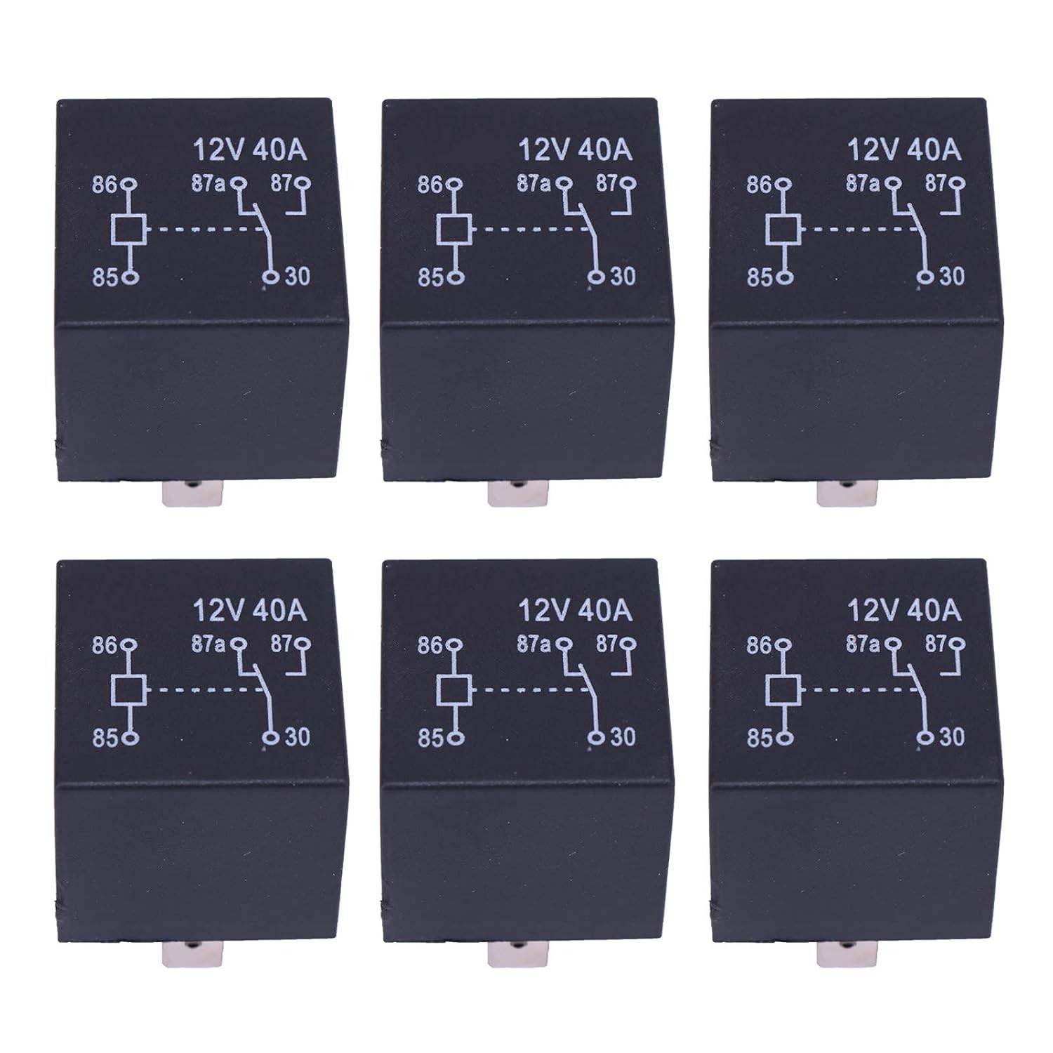 6X 12V Relay Switch For BadBoy ZT CZT MZ Magnum,Cub Cadet Tank S6031 M48 M54 M60