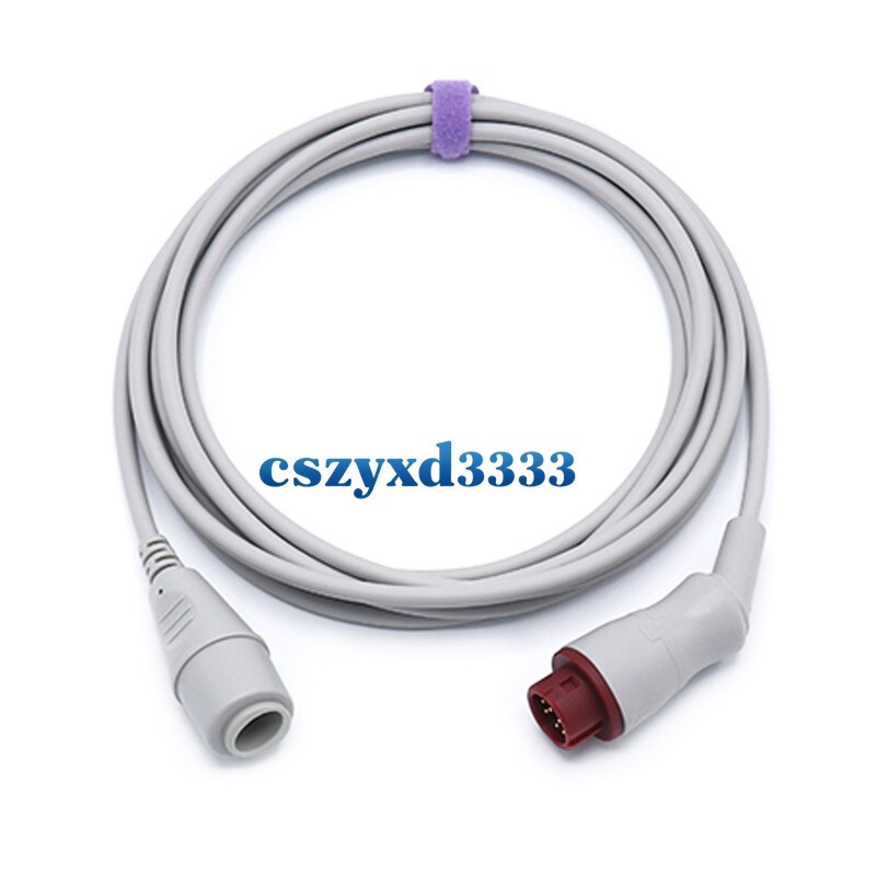 12pin to Edward Pressure Transducer IBP Adapter Cable Compatible With Philips/HP