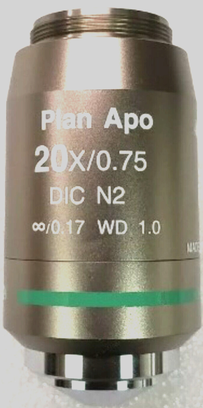 NIKON PLAN APO 20X Microscope Objective DIC N2 0.75NA, 1.0 WD