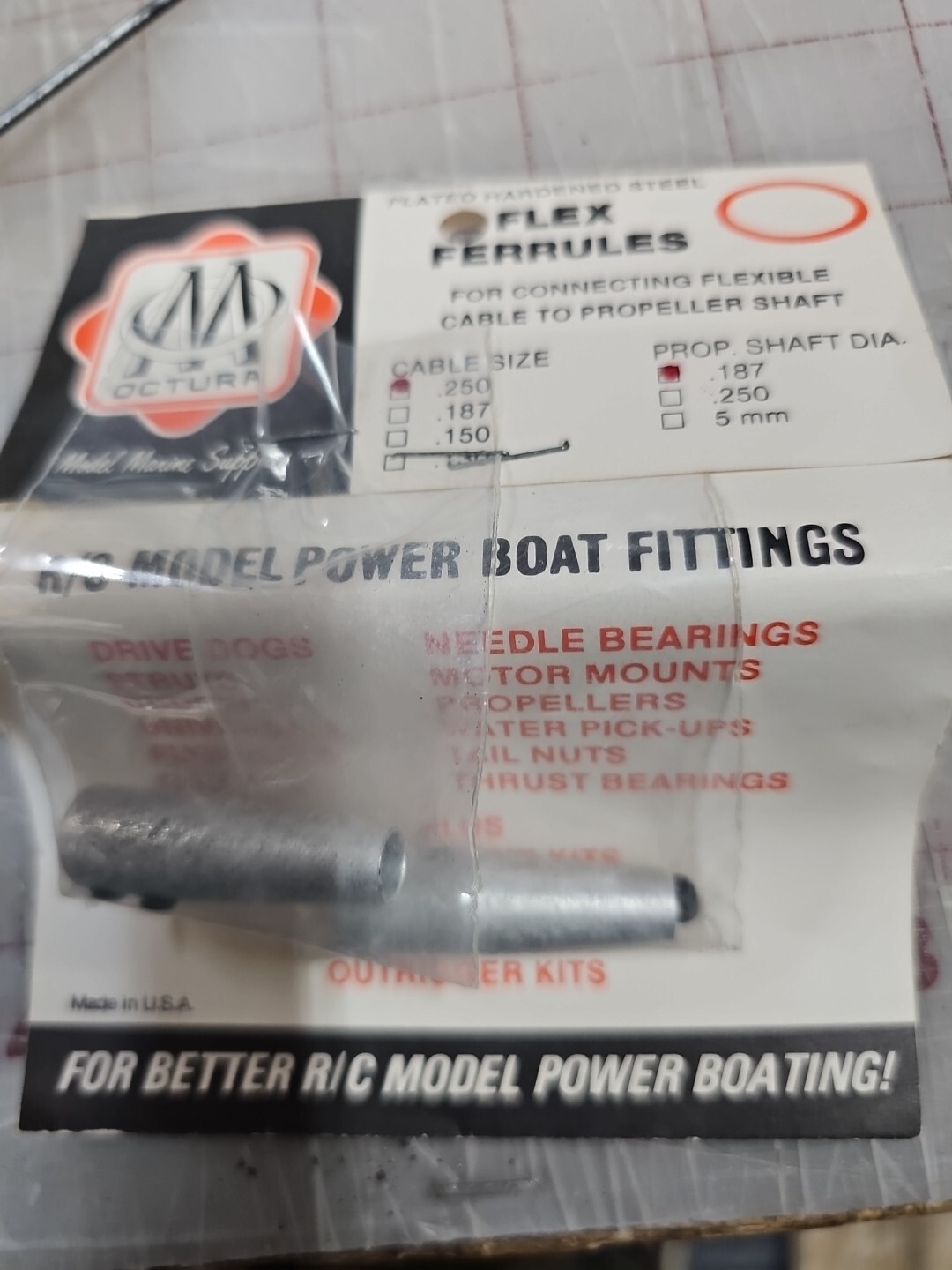 Octura Flex Ferrules .250 .187