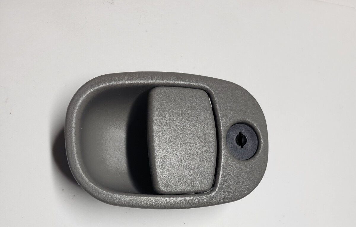 2002-2005 TRAILBLAZER ENVOY BRAVADA RAINIER GLOVE BOX LATCH HANDLE MEDIUM GRAY