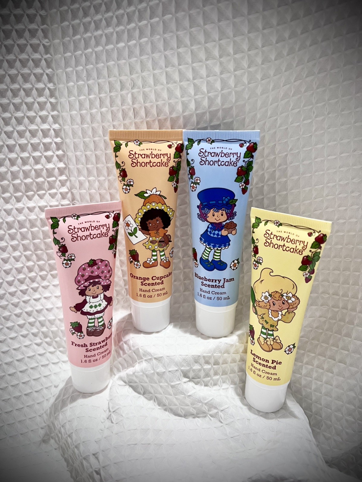 Strawberry Shortcake and Friends Scented Hand Cream Lot of 4 NEW 1.6 oz each