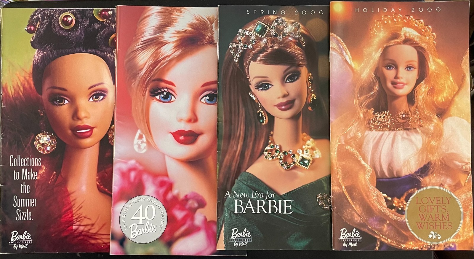 Barbie Collectibles by Mail - 4 Issues - 1998-2000 - Very Good Plus Condition