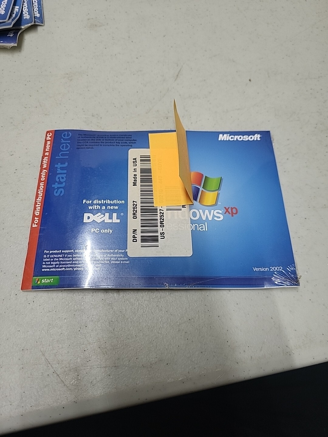 Dell Reinstallation CD Microsoft Windows XP Professional Service Pack 1a