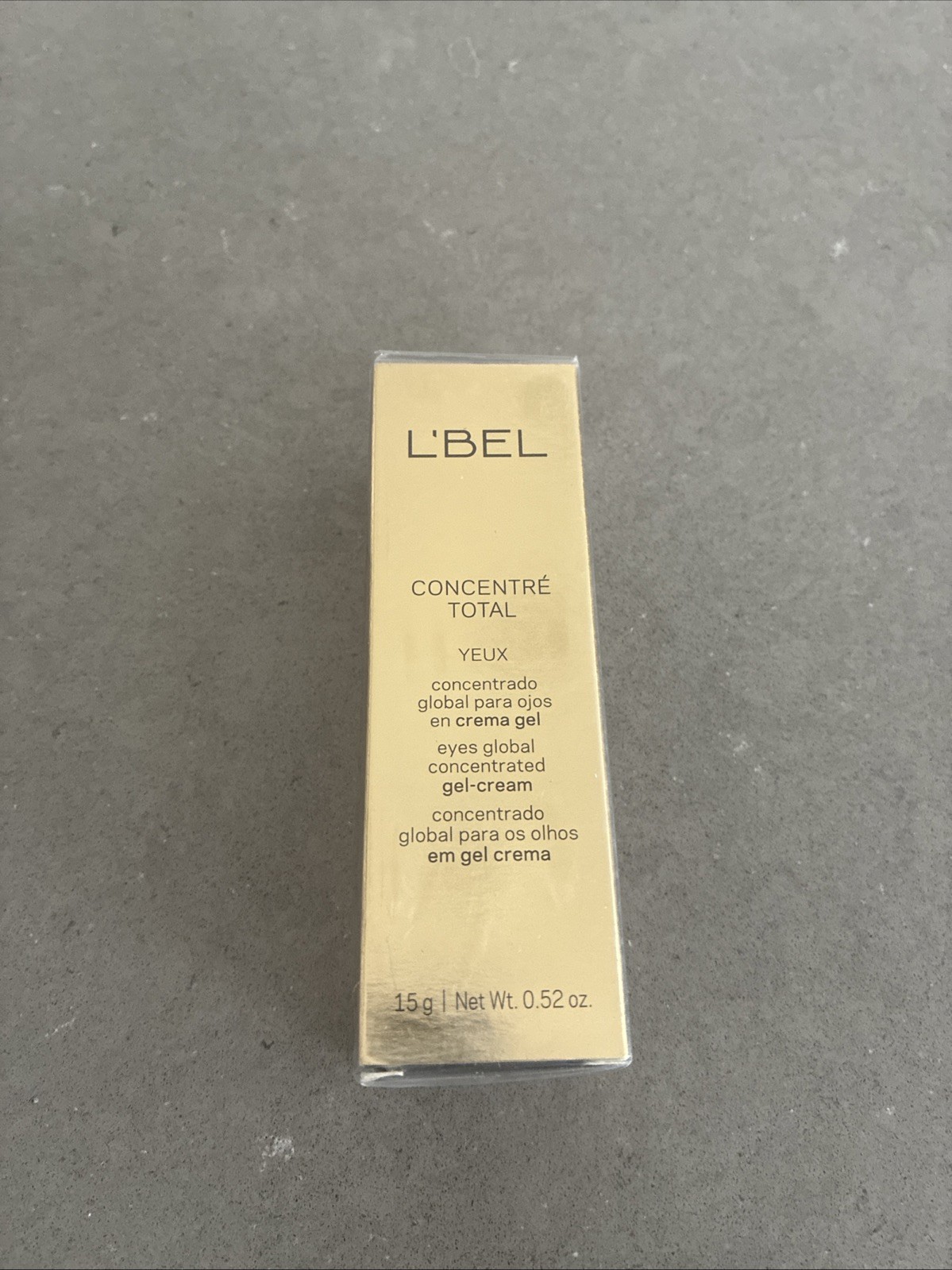 L’Bel Concentré Total EYE CREAM .52oz | Sealed W/ Fast Shipping!
