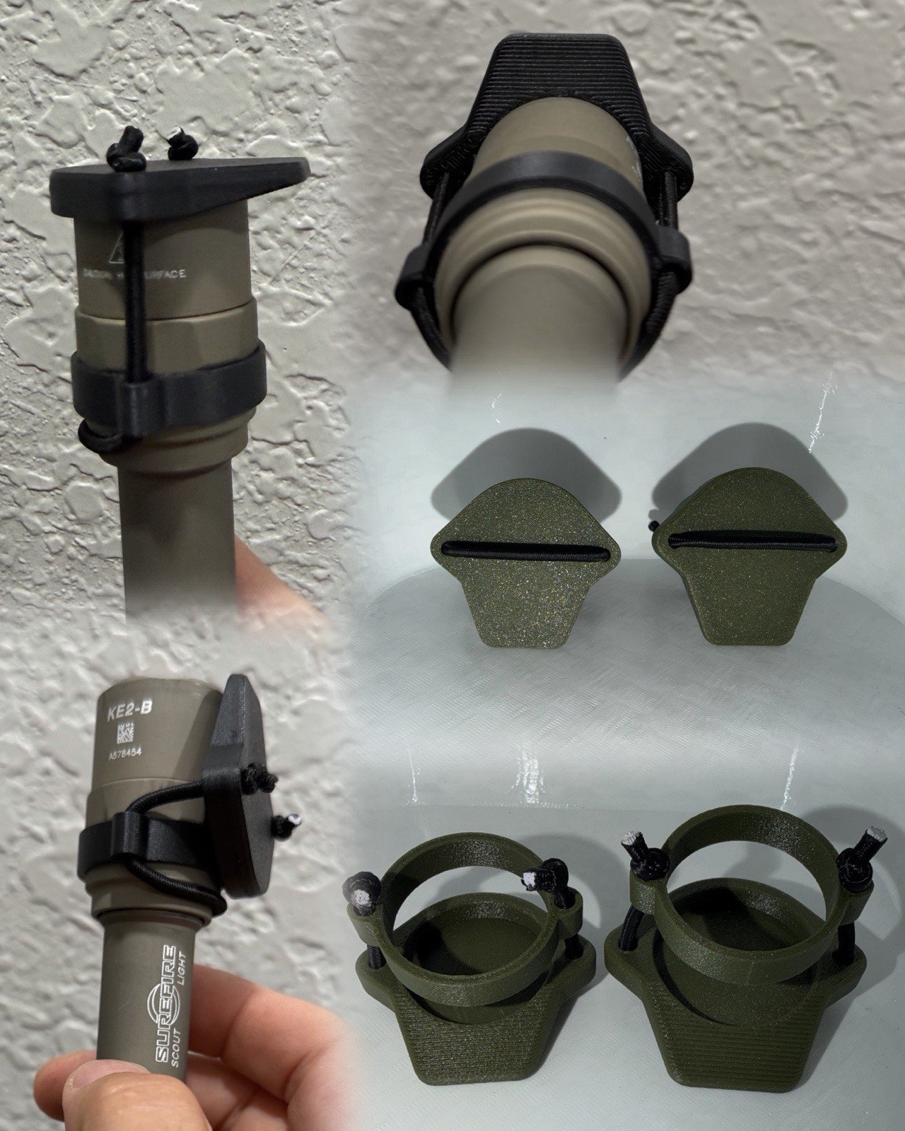 Surefire Scout Light Cap Covers (PRO, M600, M300, M640DF, M640T)