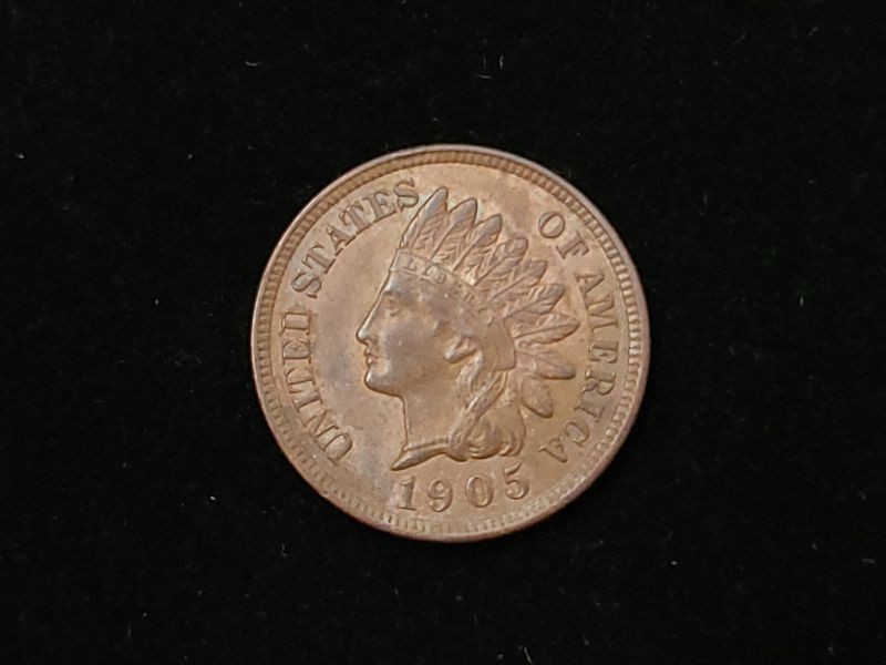 1905 Indian Head Cent Uncirculated+ 11219