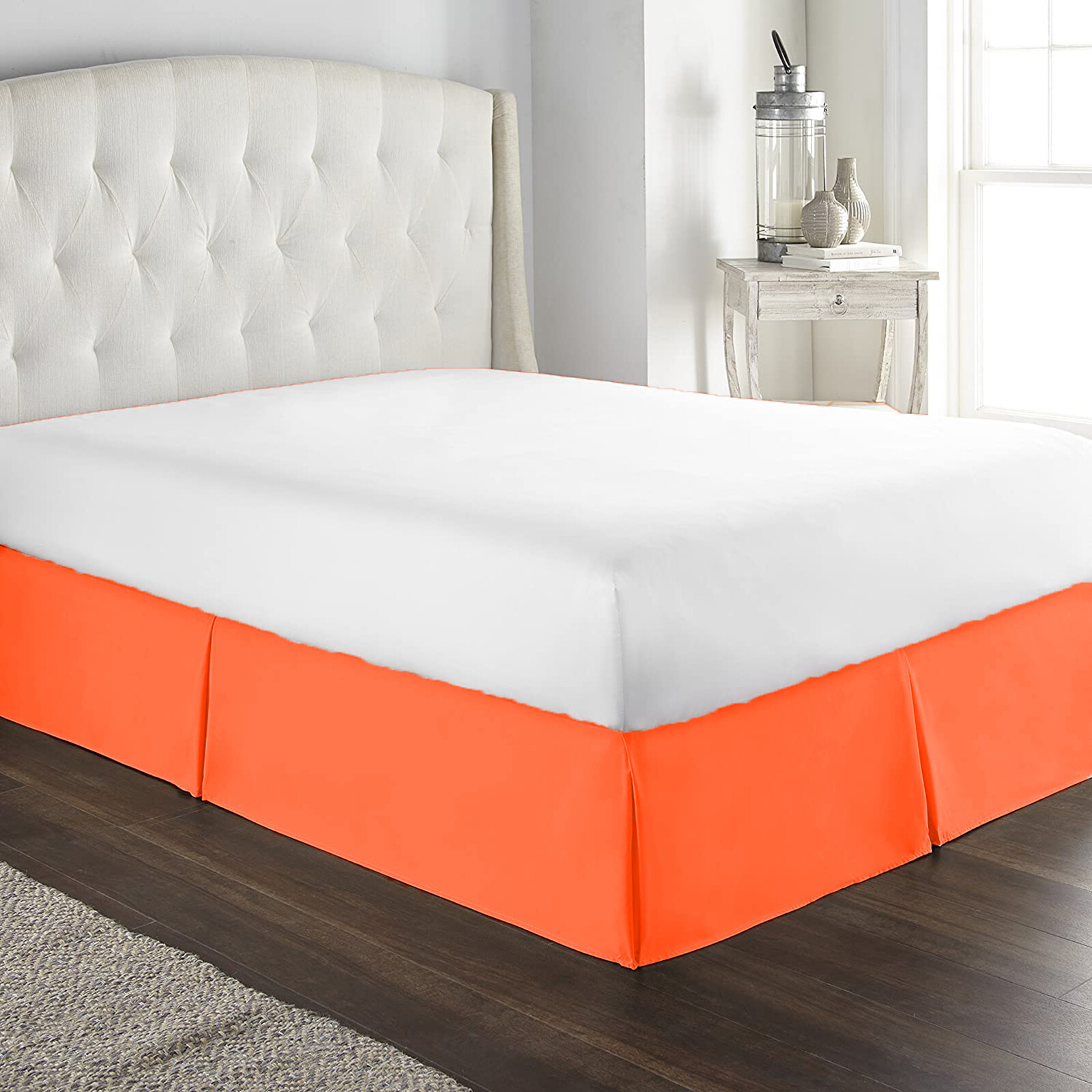 Bedding Collection 1000 TC OR 1200 TC 100% Cotton Orange Solid Select Item