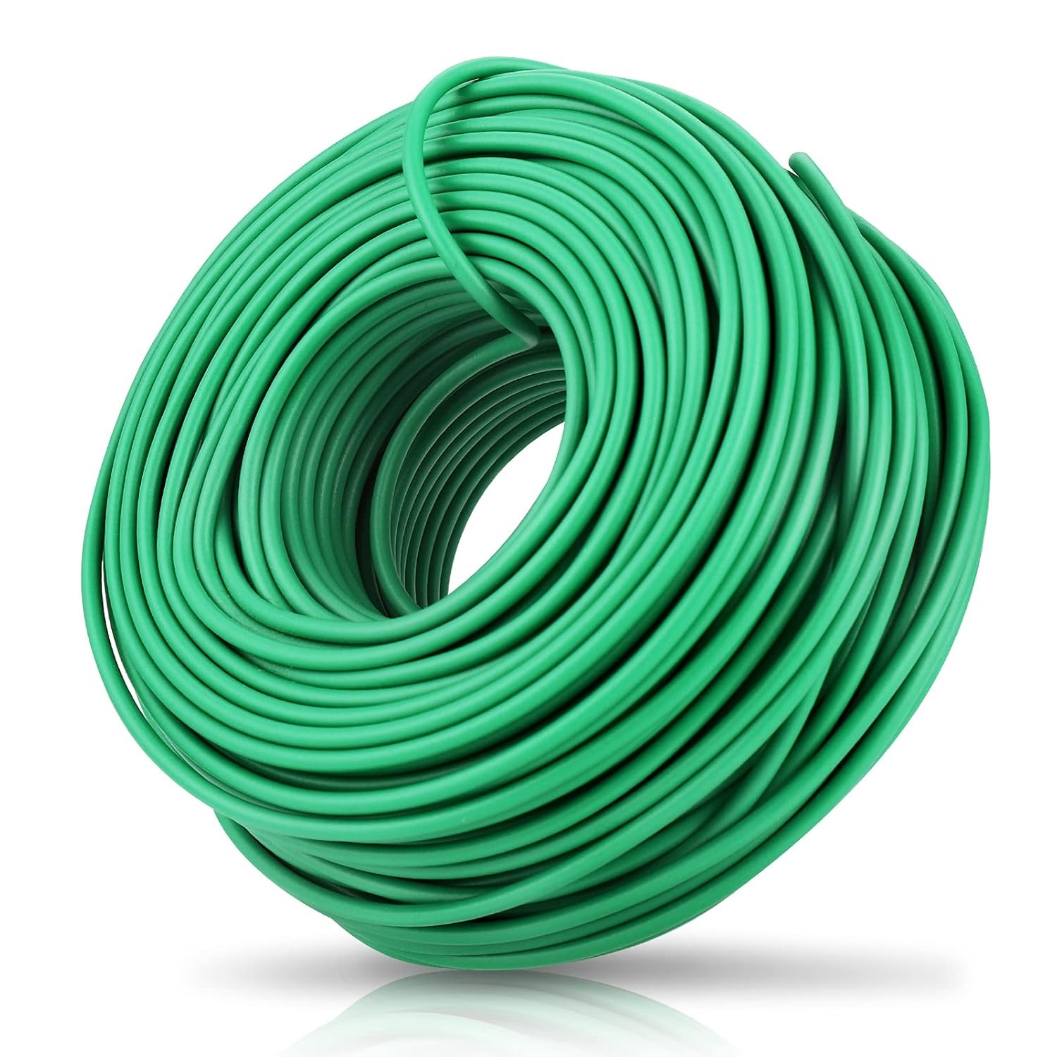 YDSL 100 Feet Soft Tie for Plants, Green Twist Garden Ties Gardening Supplies fo