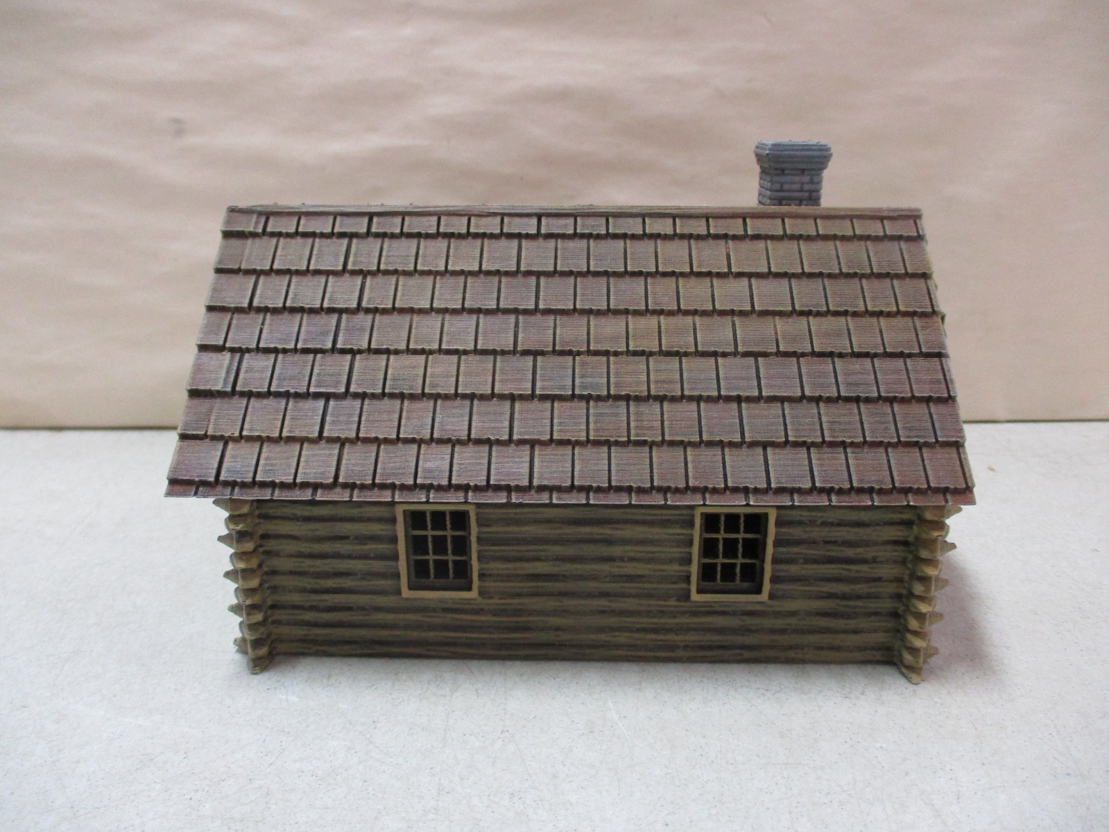 Resin Log Cabin House for Wargaming