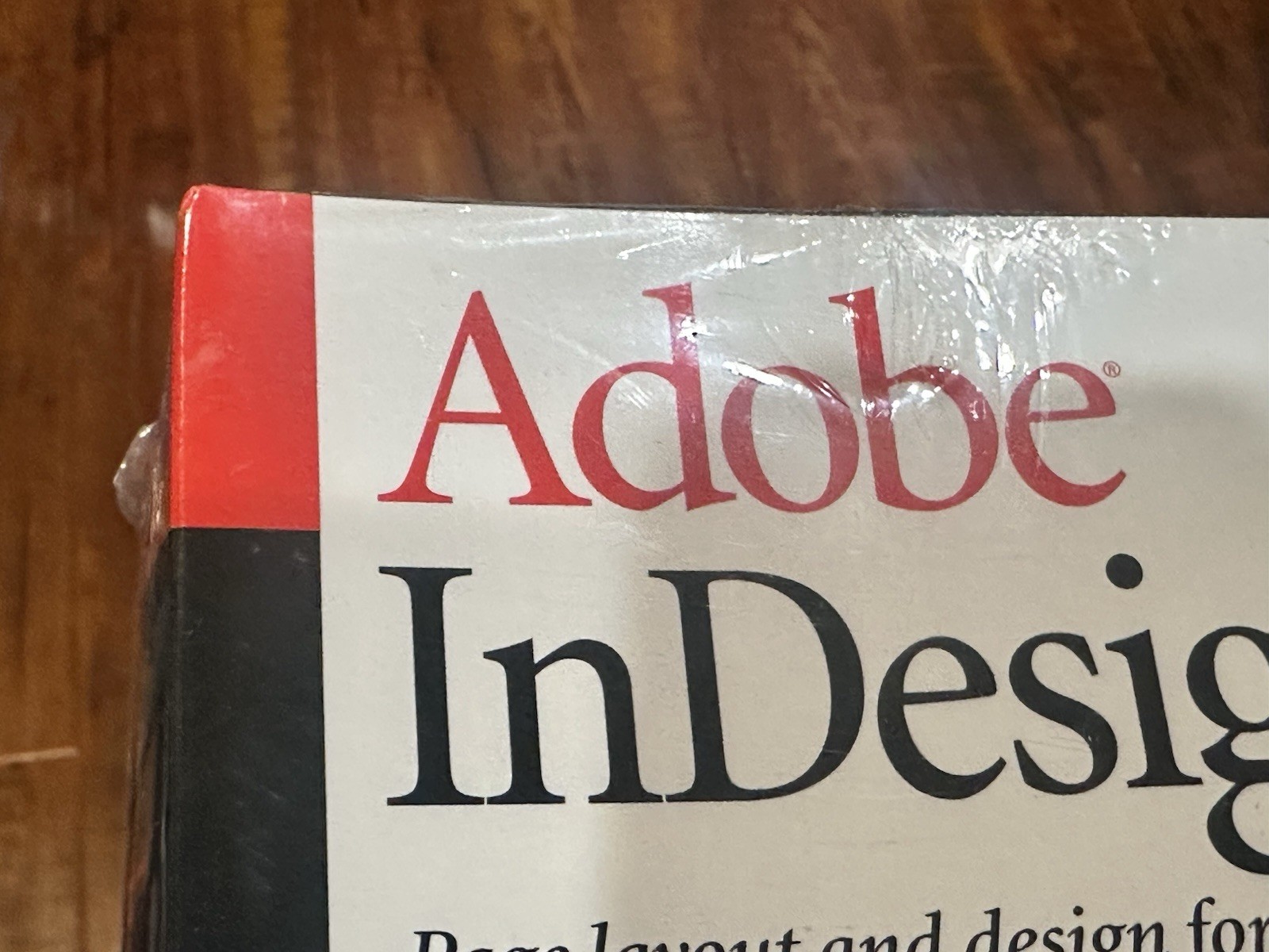 Vintage 2000 Adobe InDesign 1.5 for Mac Macintosh - New & Sealed!