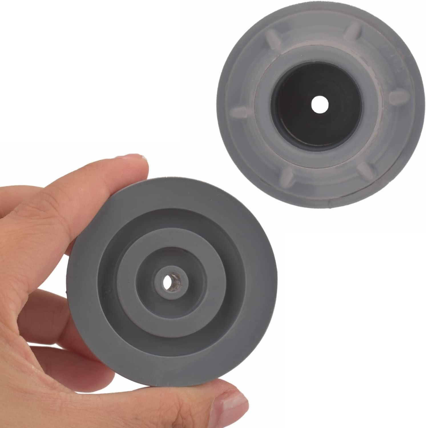 Crutch Tips Anti-Slip Pad, Accessories, Replacement Grey