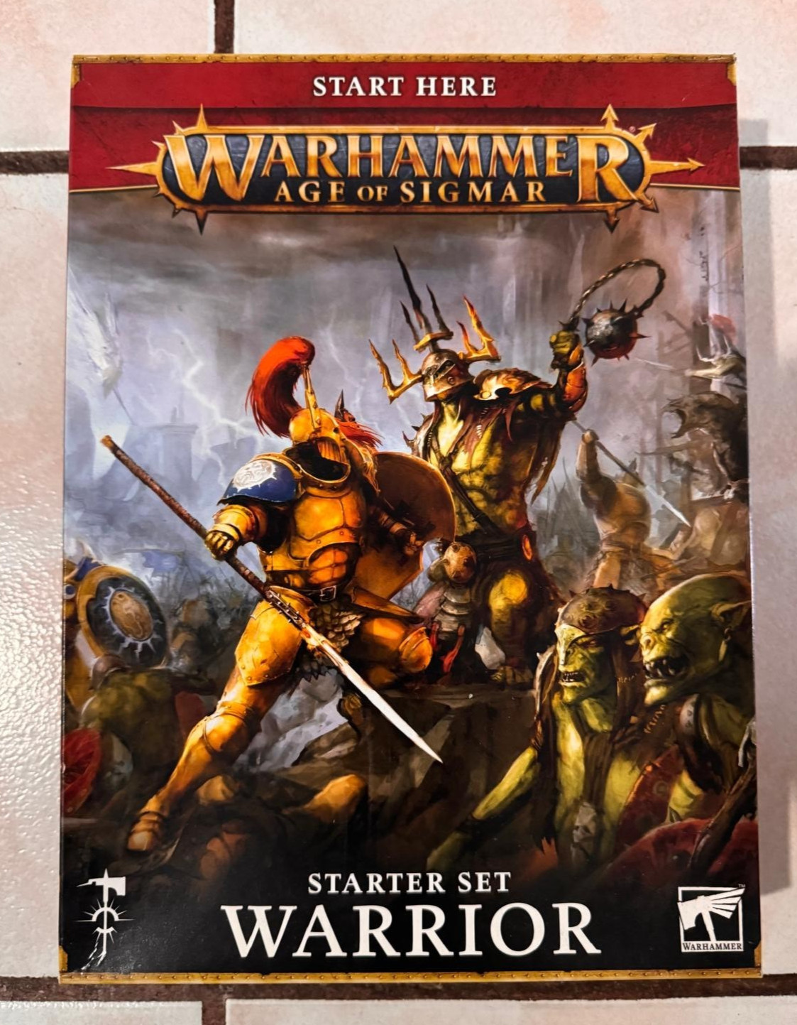 Warhammer Age of Sigmar Warrior Starter Set Stormcast Kruleboyz New Sealed