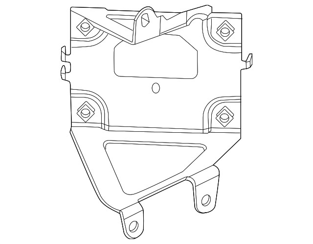 Genuine Honda Blind Spot Detection System Warning Sensor Bracket 8S465-3A0-A10