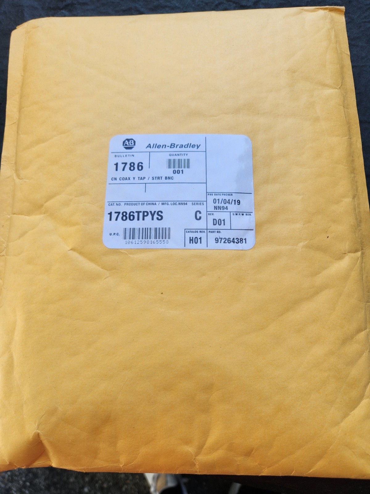 Allen-Bradley 1786TPYS Series C *NEW UNOPENED*