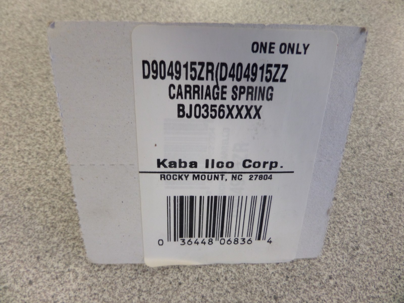 ILCO D904915ZR SILCA BRAVO CARRIAGE SPRING