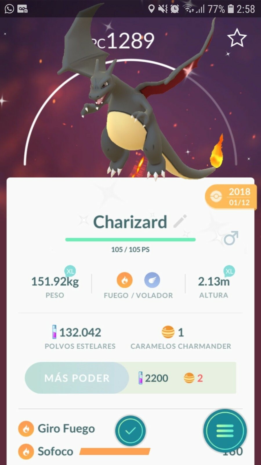 SHINY ✨ CHARMANDER OR DARK CHARIZARD!!! ✨ - PKMN GO!!! - NON REGISTERED!!!