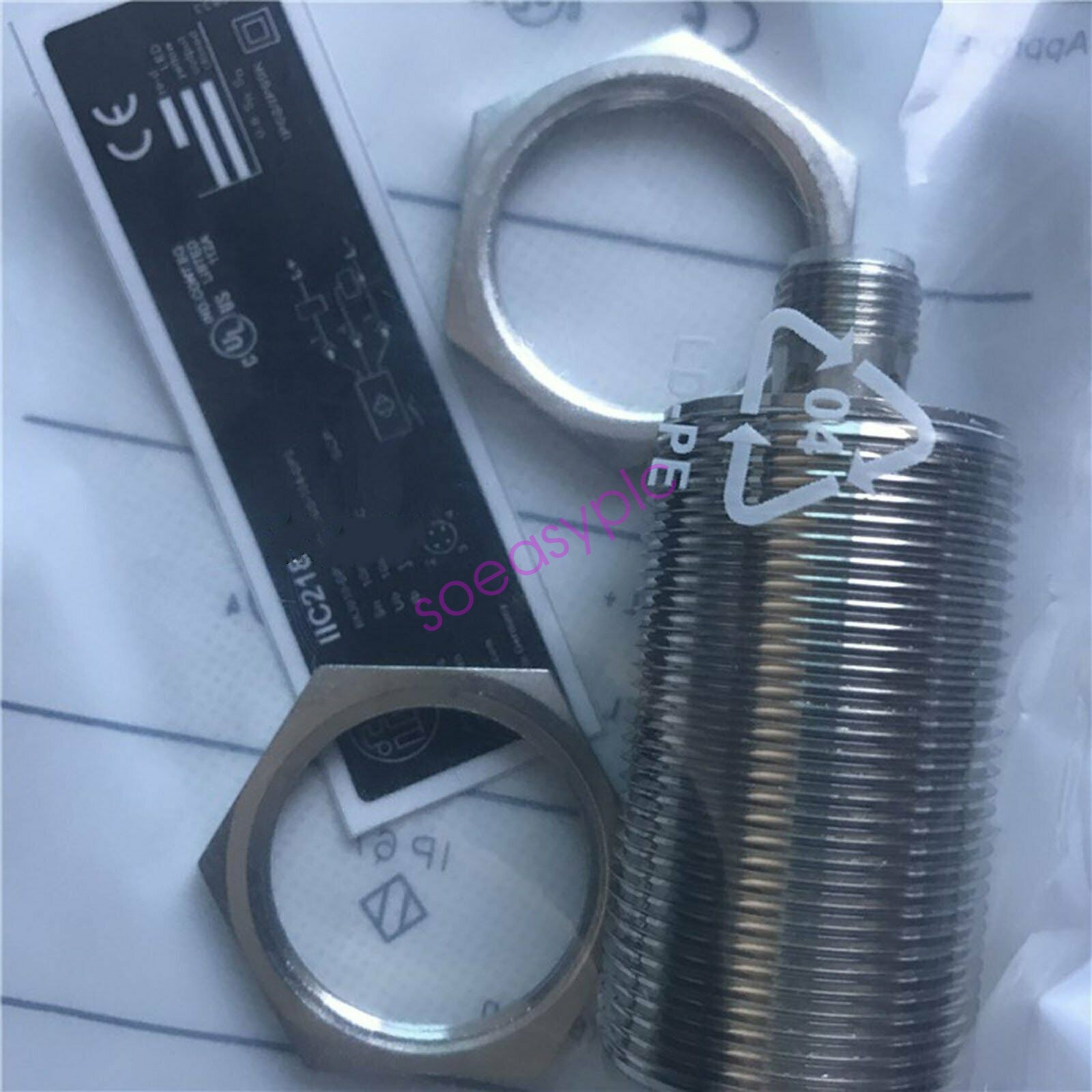 IFM IIC218 Proximity Switch Sensor New #